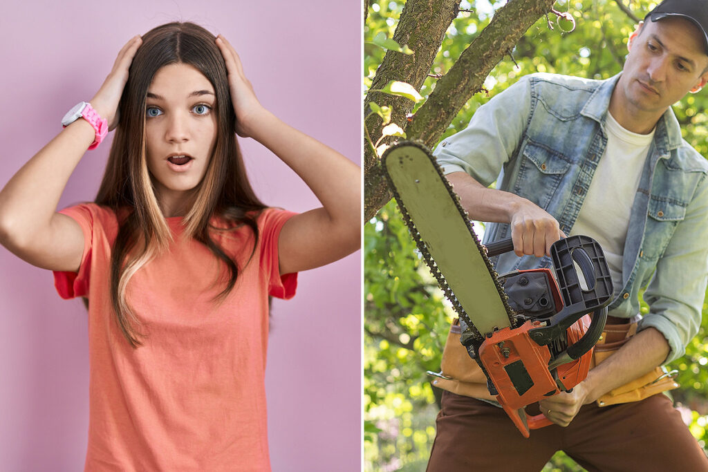 pourquoi la tronçonneuse a été inventé